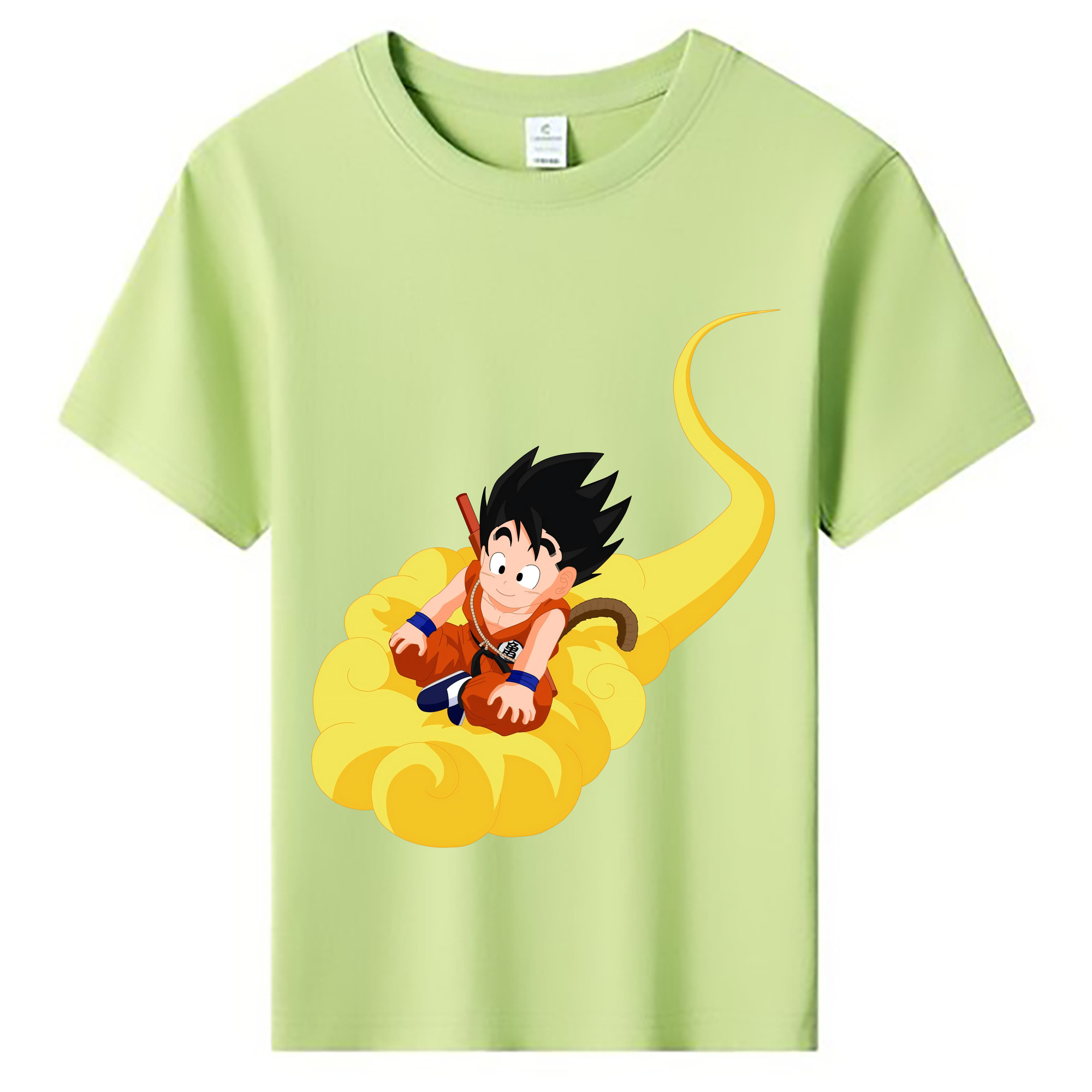 （画像用） ドラゴンボール 孫悟空（そん ごくう）Son Goku カカロット DRAGON BALL Kakarotto 綿100％キッズTシャツ（フロントプリント）